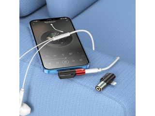 Convertor audio digital 3.5 HOCO LS32 pentru iPhone foto 4