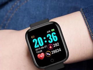 Fitnes-Smart Watch-Умные Часы-Многофункционал-новые в упаковке. Совместимость: IOS 8.0 и Android foto 1
