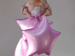 Baloane cu heliu pentru externare