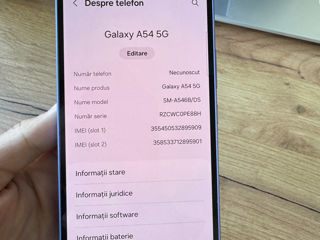 Samsung A54 5G 8/128gb ca nou ! foto 5