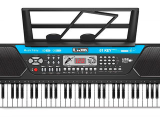 Детский обучающий синтезатор Lijia 328 USB. Режим обучения. Бесплатная доставка. foto 1