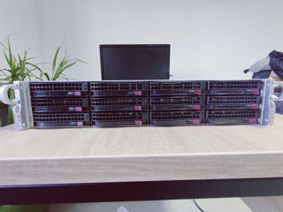 Supermicro Server 2U CSE 826 2 x Intel Xeon E5 2699v4 512GB DDR4 RAM 2400Mhz foto 2