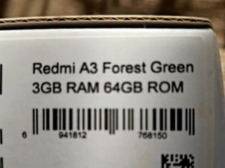 Redmi A 3 - 3ram 64rum la schimb foto 6