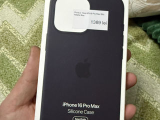 iPhone 16pro max, originala(neagra)-650lei foto 2