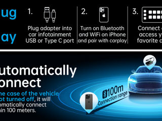 Luckymore Wireless Carplay Adapter foto 4