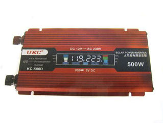 Преобразователь 500W 12V-220V/Invertor tensiun foto 1