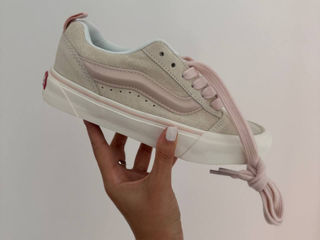 Vans KNU Skool Beige/Pink Women's