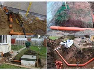 Сантехник канализаций водопровод к дому под ключ установка насосов копаем канализаций выезд в районы
