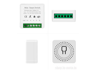 16A Zigbee Switch Module WHD08, 2 channel