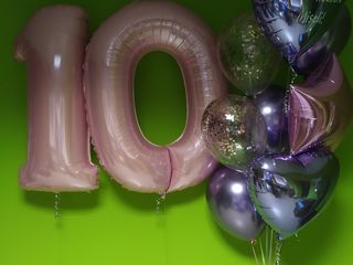 Buchete din baloane cu heliu livrarea 24/24  букеты из шаров с гелием c доставкой 24/24 foto 4