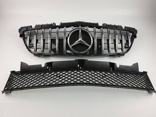 Решетка радиатора Mercedes SLK R172 diamond мерседес решетка AMG GT 11-15 амг Grille AMG Diamond foto 9