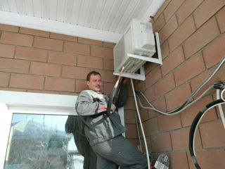 Ремонт кондиционеров. Reparatie aer conditionat. Чистка, Мойка, Заправка фреоном фото 0