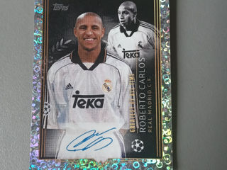 Autograf roberto carlos