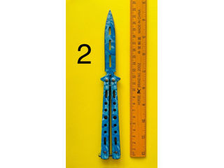 Cuțit fluture (balisong) Cuțit fluture (balisong) - din oțel, lungime 217 mm. Puteți cumpăra un cuți foto 1