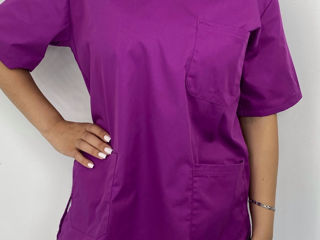 Bluza medicală panacea - violet / panacea медицинская рубашка - фиолетовый foto 2