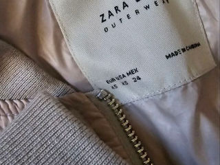 легкий теплый пуховик ZARA + шарф в подарок foto 7