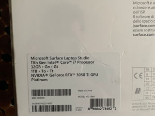 Microsoft Surface Laptop Studio foto 4