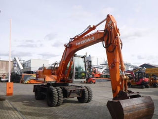 Excavator pe roti de vanzare Fiat-Hitachi FH 130 W-3 foto 3