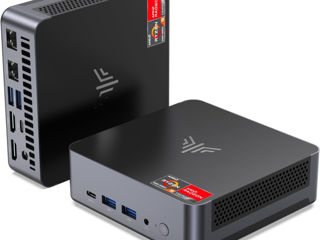 NiPoGi AM21 Mini PC АMD Ryzen 9 6900HX(8C/16T, up to 4.9GHz), Mini Computer 16GB DDR5 512GB M.2 NVMe фото 0
