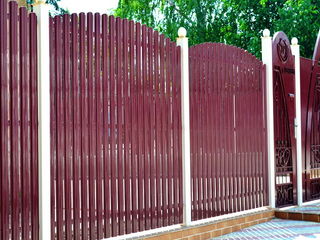 Gard modern tip jaluzea. foto 14