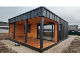 Construim case, vile saune din lemn  la cheie/строительство каркасных  домов под ключ