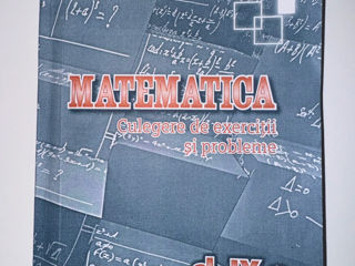 Culegere matematică clasa IX