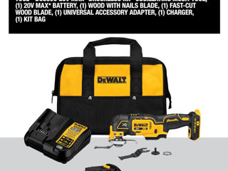 Renovator oscilator DEWALT 20V original foto 2