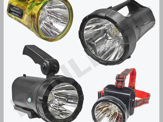 Аккумуляторные перезаряжаемые фонари, LED фонари, светодиодные фонарики, Panlight, фонарики LED foto 1
