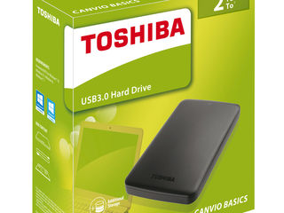 Toshiba 2TB Canvio Basics USB 3.0 portable hard drive - 90 euro новыи foto 1