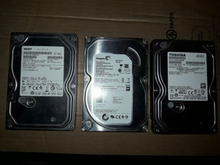 HDD, SATA, 3,5 " для ПК , полностью рабочие HDD 200 gb 150 lei HDD 320 gb 200 lei HDD 500 gb foto 1