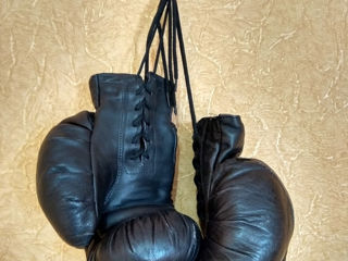 Mănuși de box originale din piele naturală / настоящие перчатки боксерские кожаные