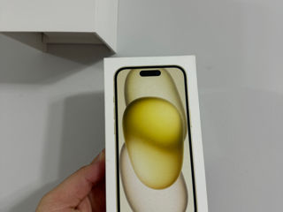 Vind iPhone 15 128Gb Yellow , Sigilat , Nou , Garantie 1 An