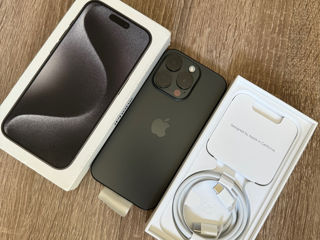 iPhone 15 Pro 256 GB Black Titanium Nou !