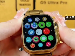 Fitnes-Умные-Smart часы Watch DT900 Ultra-Беспроводная зарядка и ремешок в Подарок! foto 5
