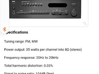 Vând amplituner ( resiver) NAD C740 foto 6