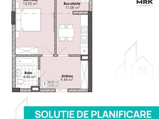 Apartament cu 3 camere, 63 m², Botanica, Chișinău foto 10