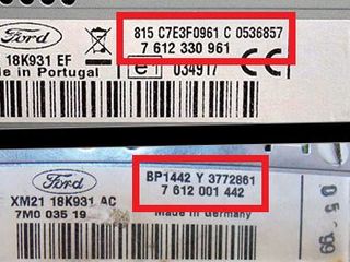 Ford коды для магнитол онлайн foto 9