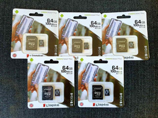 New ! New ! New ! USB. SD. Micro SD Card 128Gb. 256Gb. 64Gb. Noi în cutie sigilată foto 8