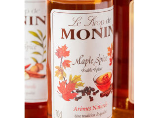 Sirop Maple Spice Arțar Iute Monin 700 ml, Zahăr-Brun-Caramelizat Livrare foto 1