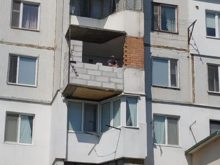 Renovarea balcoanelor,extinderea balcoanelor Hrusiovka modificarea balcoanelor! Lărgirea alungirea! foto 6