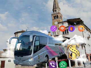 Transport modern. Cursa Moldova-Italia.
