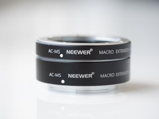 Neewer Metal AF Auto-Focus Macro Extension Tube Set Sony Bălți foto 2