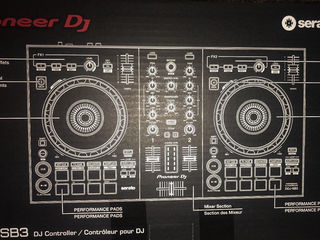 Pioneer DDJ-SB3 DJ Контроллер и Наушники Pioneer HDJ-1500-S. Новый запечатанный в упаковке. foto 2