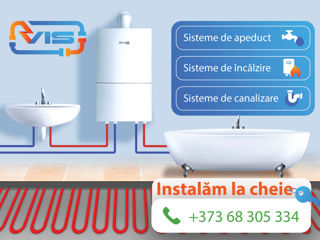 Instalarea sistemelor de canalizare, încălzire și apeduct foto 4