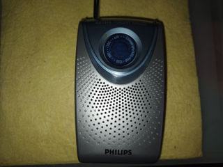 Винтажный портативный карманный радиоприёмник PHILIPS AE 1506 foto 5