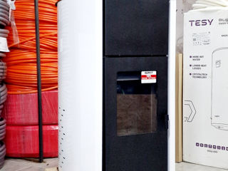 Bulgaria. Cazan pe peleți, granule. 13 kw 18 kw 25 kw Burnit. Autonomie 24 ore. foto 0