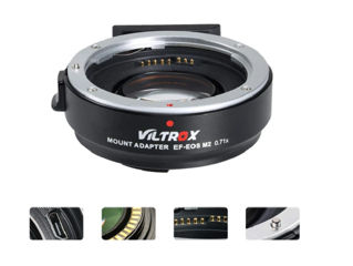 Vând Mount Adapter Viltrox EF-EOS M - 2500 MDL foto 4