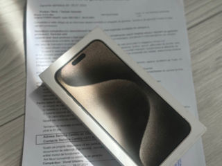 Vind iPhone 15 Pro Max 512Gb Natural Titanium , Sigilat , Garantie 4 ani Smart