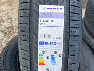 215/60 R16 Michelin Primacy 5/ Доставка, livrare toata Moldova 2025 фото 0
