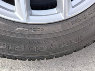 Anvelope R18 235/60 Nokian 4 buc starea super foto 6